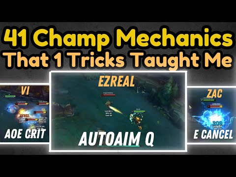 41 Champion Mechanics That ONLY 1 Tricks Could Know