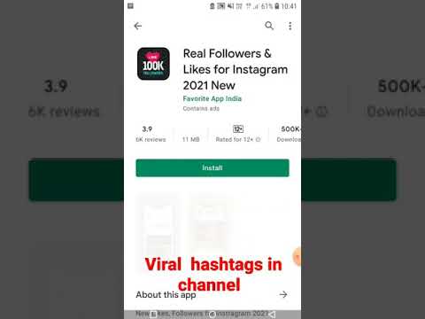 Real Followers & Likes for Instagram 2021 New || Viral Hashtags For Instagram