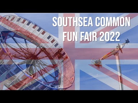 IT'S BACK! Southsea Fun Fair Vlog -  on the Common for The Platinum Jubilee 2022 (EPIC FUNFAIR)