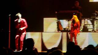 James Durbin and top 10 perform "Forget You" American Idols Tour 2011 at HP Pavilion 7/13/11