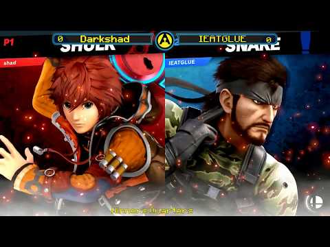 Darkshad(Shulk) vs IEATGLUE(Snake)  Winners Quarters  Arcade Legacy #19