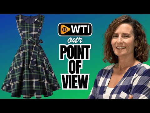 Dressever Women's 50s 60s Vintage Sleeveless Cocktail Party Dress with Pockets Medium Green Plaid - WTI product video review