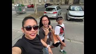 Kulitan time with my daughter and nephew.