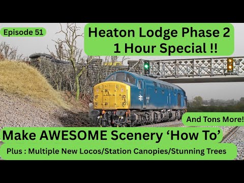 Heaton Lodge Phase 2 - A 1 Hour Special! Make AWESOME Ground Cover, MEGA Progress & Loads More!