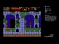 NES Castlevania U Graphic Hack Live Walkthrough