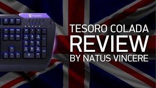 Tesoro Colada gaming keyboard review by Na`Vi - English