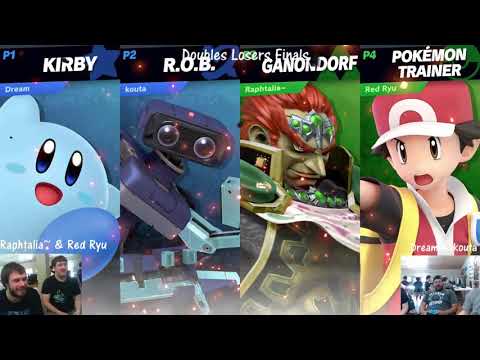 OcoSmash 4 Ultimate Doubles: Flashfire & Red Ryu vs. Dream & Kouta - Grand Finals