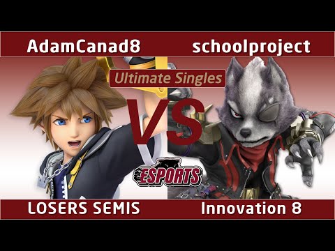 FTEsports Innovation 8 Losers Semis - AdamCanad8 (Sora) vs schoolproject (Wolf)