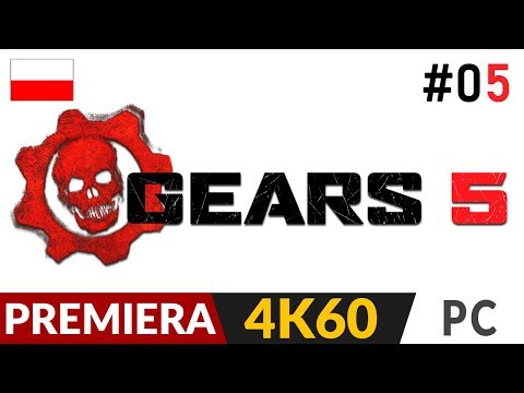 Gears 5 PL z Kondziem ⚙️ odc.5 (#5) Kampania 🤖 Akt 2 - wkracza i ON! | Gameplay po polsku 4K Ultra