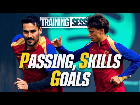 TACTICAL STRATEGY in 5v5 GAME | FC Barcelona training 🔵🔴