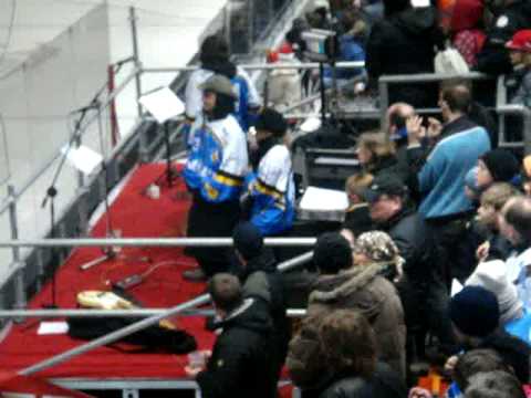 Introduction of Lions - EHC München gegen Tölzer Löwen