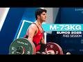 M 73kg European Weightlifting Championships 2025 Full Session