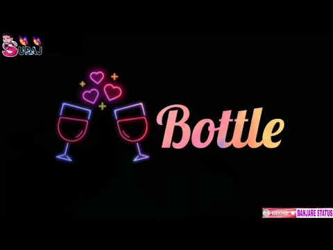 Nashe Diye Tainu Botale Gat Gat Kar Ke Pee Jana//Punjabi Status//WhatsApp Status/Black Screen Status