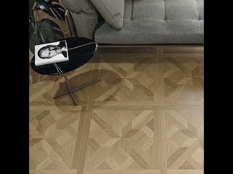 Carrelage sol imitation parquet Iraty beige 60x60 cm