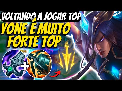 MELHORES ITENS PRA SEGURAR UM TANK, FAÇA O TESTE! | YONE vs GNAR | TOP | LEAGUE OF LEGENDS