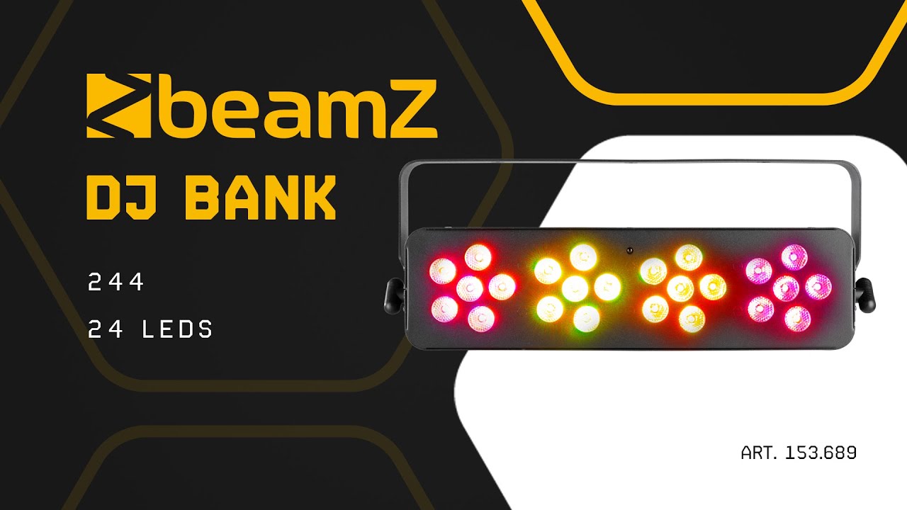 BeamZ Effet lumineux DJ-BANK 244