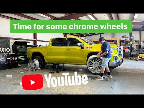 2019 gmc sierra 26” LS TIME FOR Some new wheels TAX SEASON