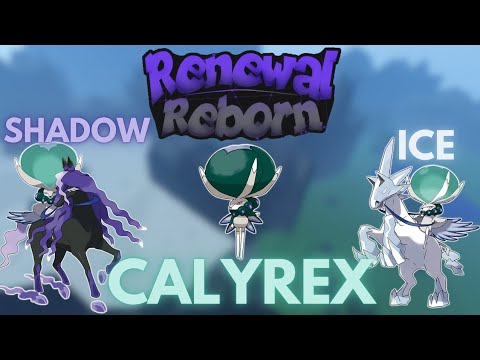 HOW TO GET BOTH CALYREX FORMS IN PROJECT RENEWAL REBORN | Pokemon Brick Bronze
