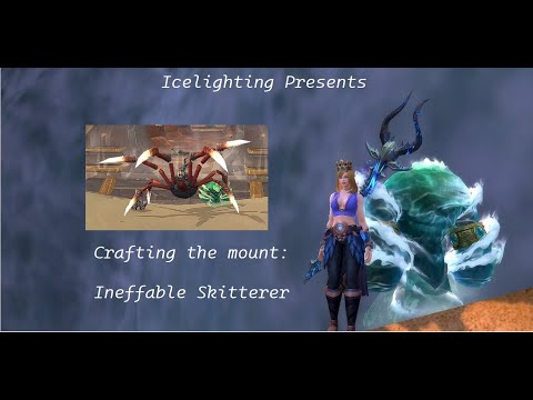 Crafting the mount Ineffable Skitterer wow - Tarachnid Lattice - Protoform Sentience Crown - Genesis