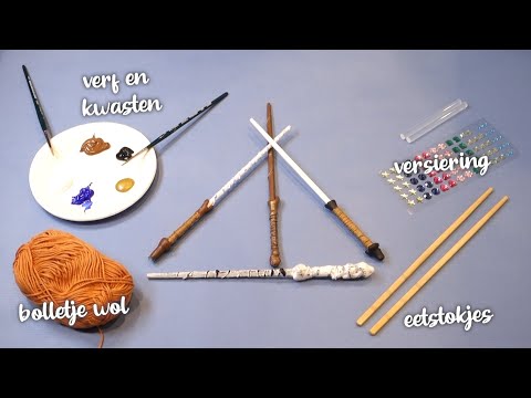 Maak je eigen toverstok - DoeBoek Tutorial