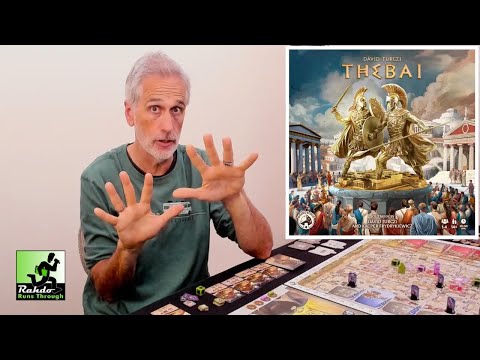 Thebai ►►► Designer David Turczi + publisher Board & Dice = crunchy euro goodness! :)