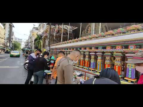 हिंदू भगवान विदेश में भी,Hindu gods in Bangkok, Temple-Sri Maha Mariamman) #bangkoktravel #viral