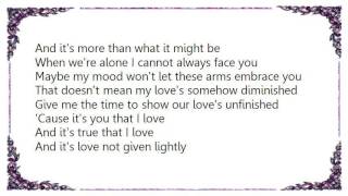 Chris Knox - Not Given Lightly Lyrics