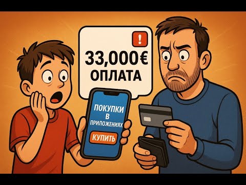 Ребёнок потратил 33 000 евро на покупки в приложениях, и отцу пришлось платить