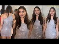 Saiee Manjrekar With Boombastic Figure Arrives For Raghav Sharma Birthday Party ️