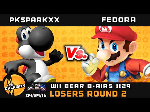WBB #29 | BC PKSparkxx (Yoshi) vs Fedora (Mario, Ness) - Losers Round 2 - Sm4sh