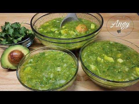 💥 Green Taco Salsa | Tip for a really green salsa | Angy's Kitchen