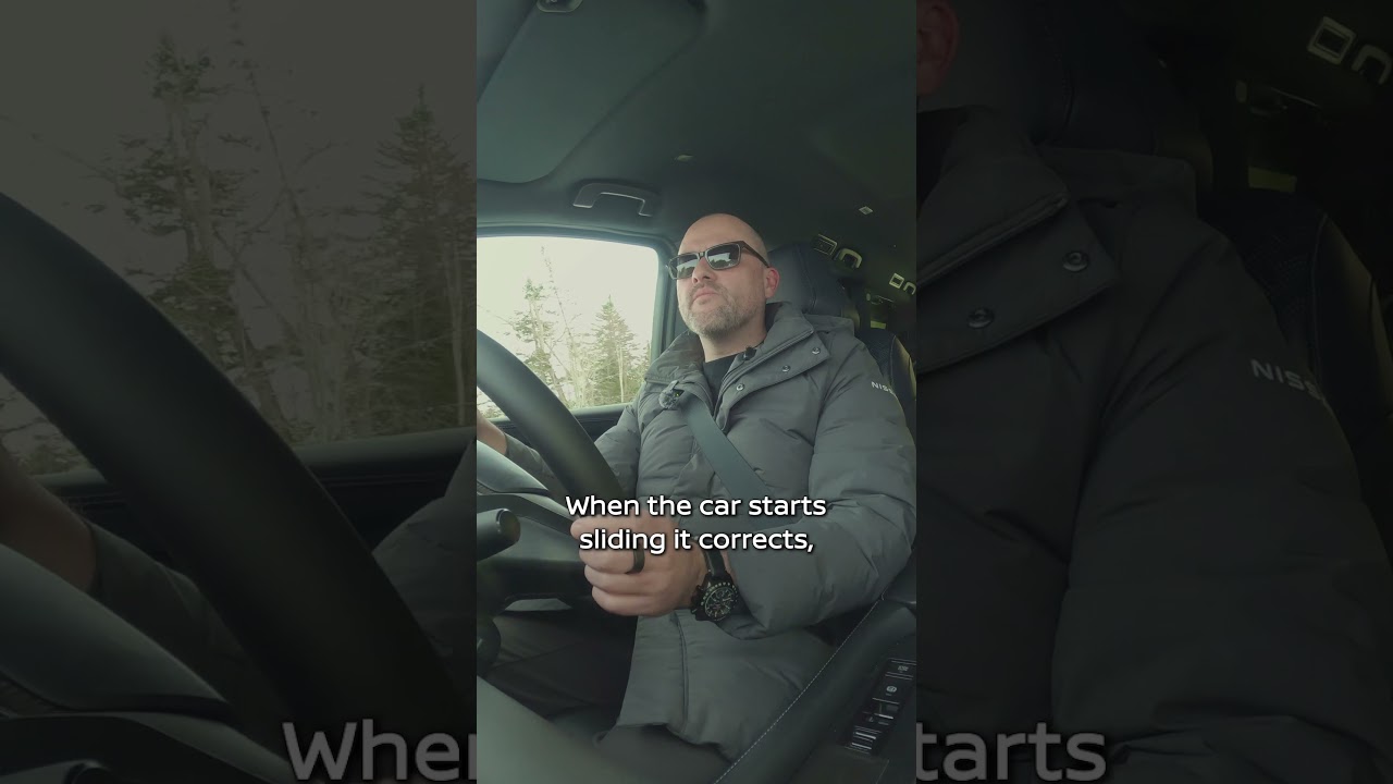 Snow day: Elgrand performance testing with Ivan Espinosa | Nissan