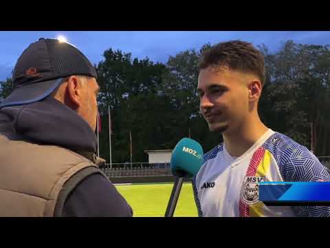 Fußball Brandenburgliga: MSV Neuruppin gegen Werderaner FC 7:2 (3:1)