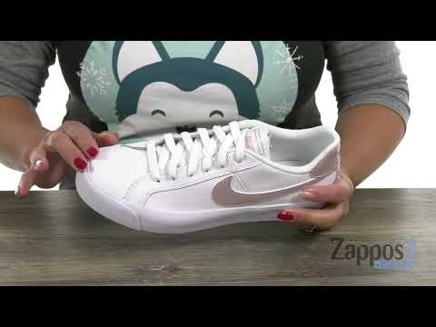 nike court royale ac on feet