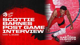 Scottie Barnes | RD1 GM6 Post Game vs Cavaliers | May 01, 2026