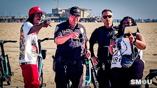 Download lagu 𝗩𝗜𝗗𝗘𝗢 𝗗𝗜𝗦𝗣𝗨𝗧𝗘: Police Respond to Assault Claim at Santa Monica Beach mp3