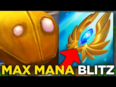 Blitzcrank pod MAX MANE jest dosyć spoko w League of Legends