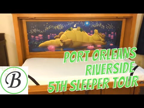 Port Orleans Riverside 5th Sleeper Room Tour