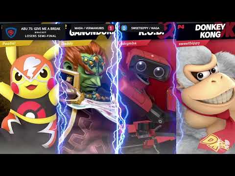 ABU 75: Give me a Break - Mada/Vermanubis Vs. SweetBippy/Waga - SSBU Doubles