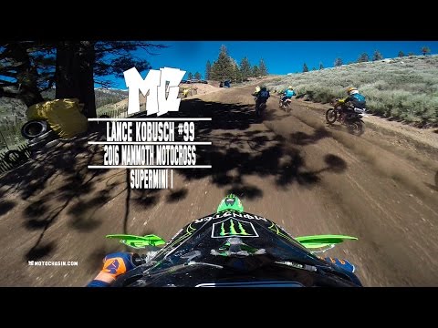 2016 Mammoth Motocross: Lance Kobusch Pushes his Supermini to the Limit.