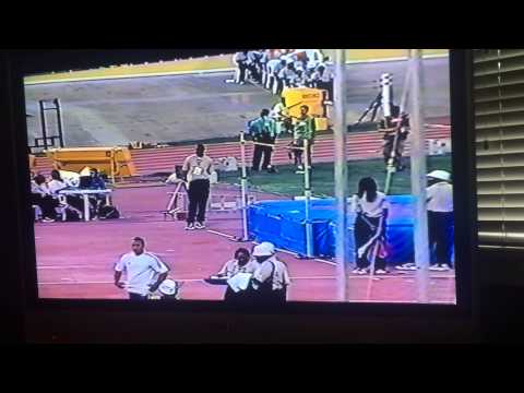 High School National High Jump Record 2.31m (7-7)