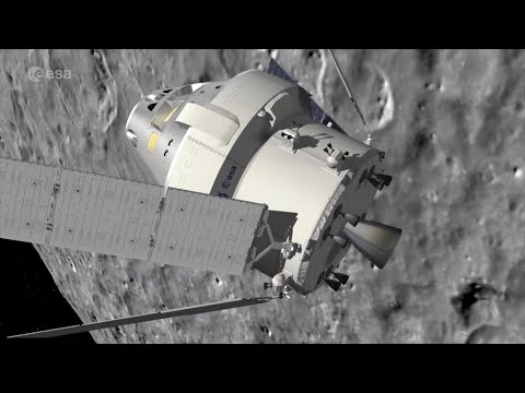 NASA Orion spacecraft's European Service Module - Peek under the hood
