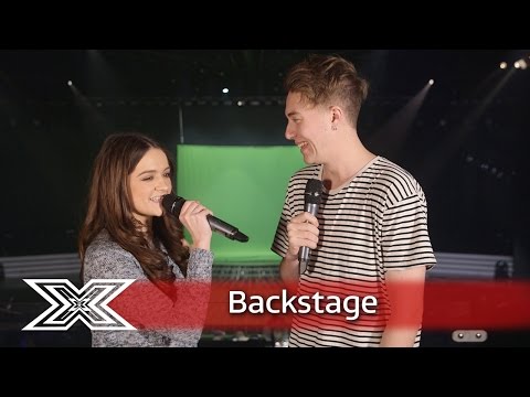 The X Factor Backstage with TalkTalk | Emily talks Christmas Week with Roman!