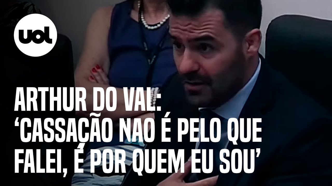 Arthur do Val sobre pedido de cassação: 'Todos aqui me odeiam'; veja fala na íntegra