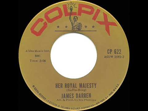 1962 HITS ARCHIVE: Her Royal Majesty - James Darren