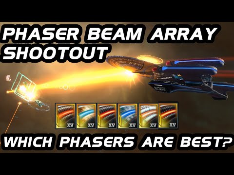 2023 Phaser Beam Array Shootout - Which Phasers Are Best? | Star Trek Online