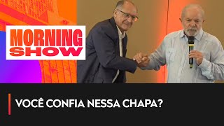 PSB formaliza Alckmin como vice de Lula