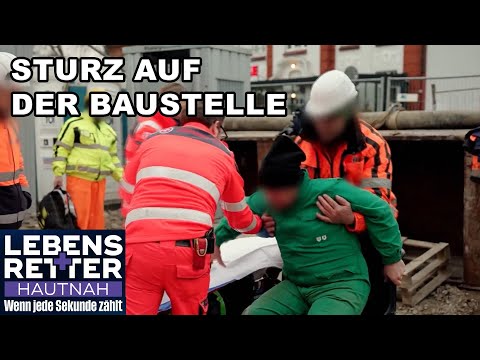 Unklarer Arbeitsunfall in Hamburg: Hüfte ausgekugelt? | Lebensretter hautnah | SAT.1