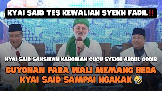 Download lagu ❤‍🔥KYAI SAID TES KEWALIAN CUCU SYEKH ABDUL QODIR, KAROMAHNYA NYATA‼️GUYON PARA WALI MEMANG BEDA‼️ mp3