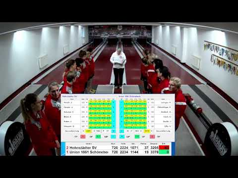 Hohnstädter SV - Union Schönebeck Kegeln 2. Bundesliga Frauen
